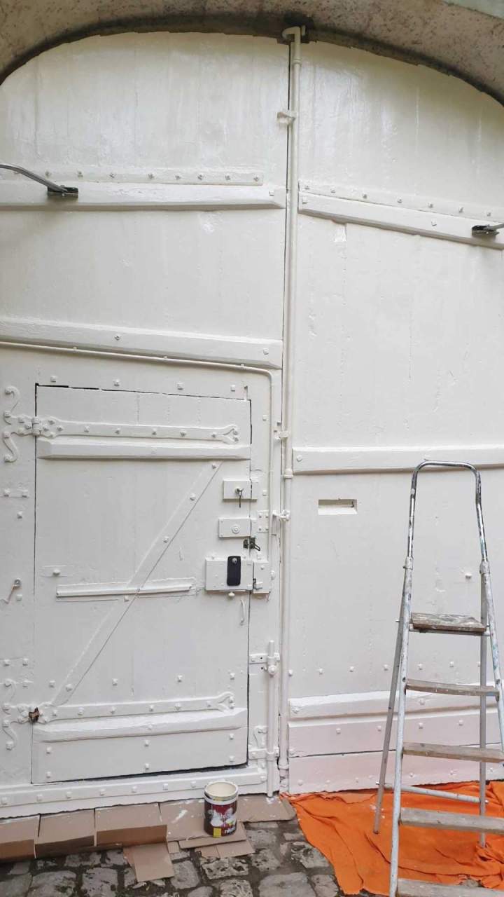 Peinture portail métallique Bourges